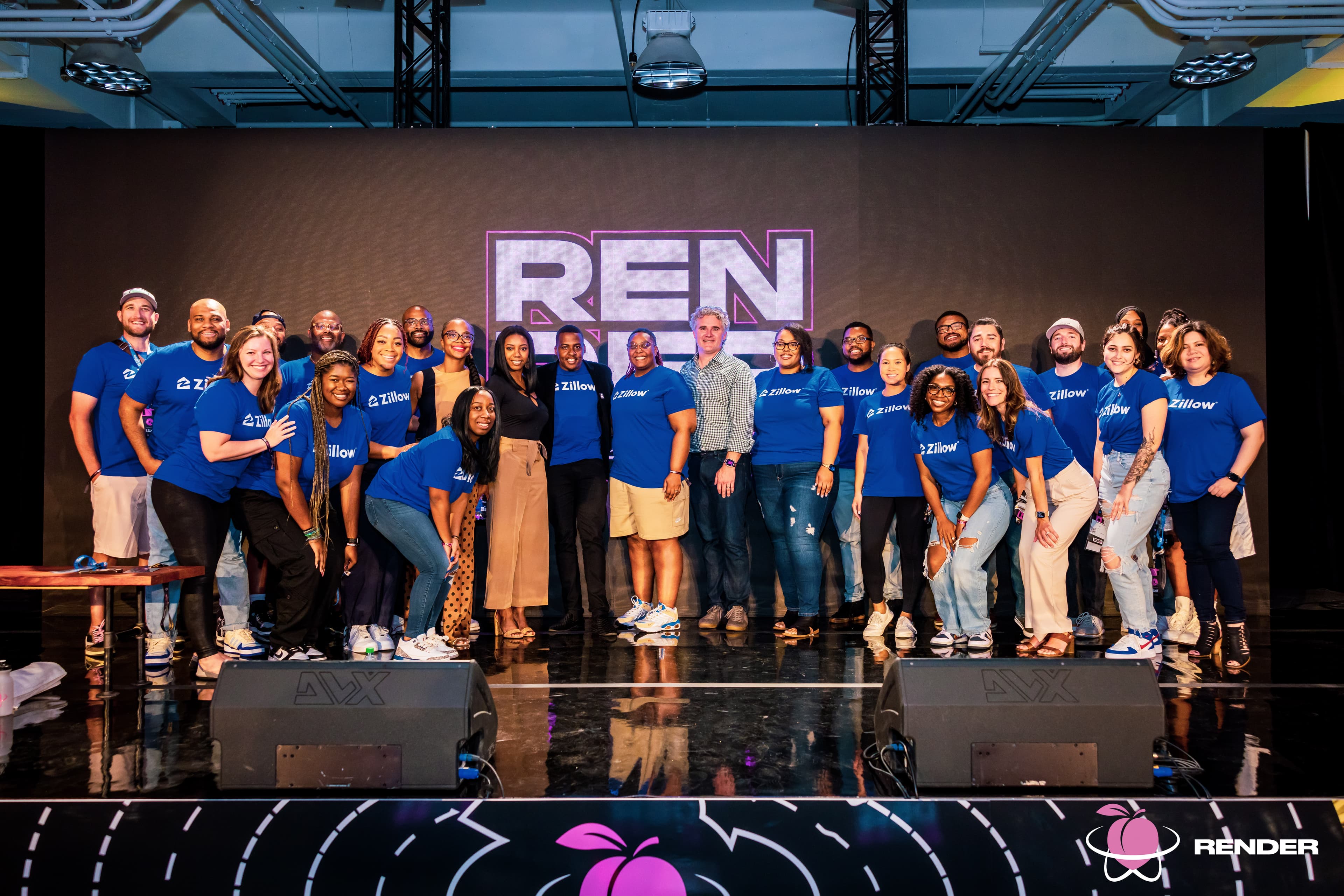 Photo of people at a conference